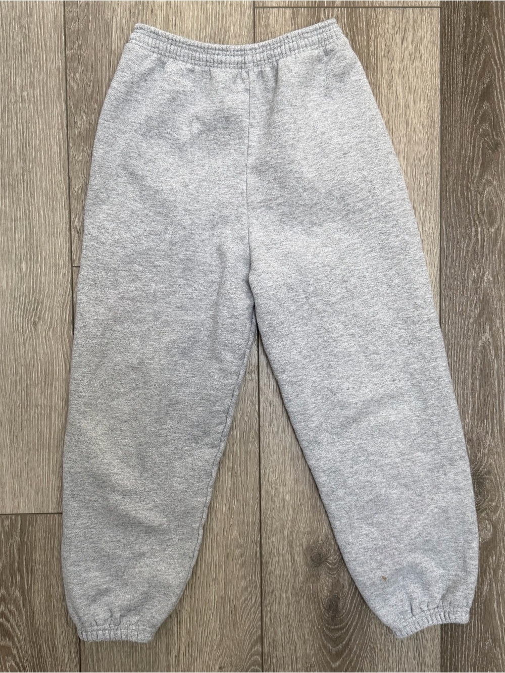 HANES VINTAGE ELASTIC WAISTBAND SWEATPANTS GREY UNISEX GENDER NEUTRAL MED 8/10